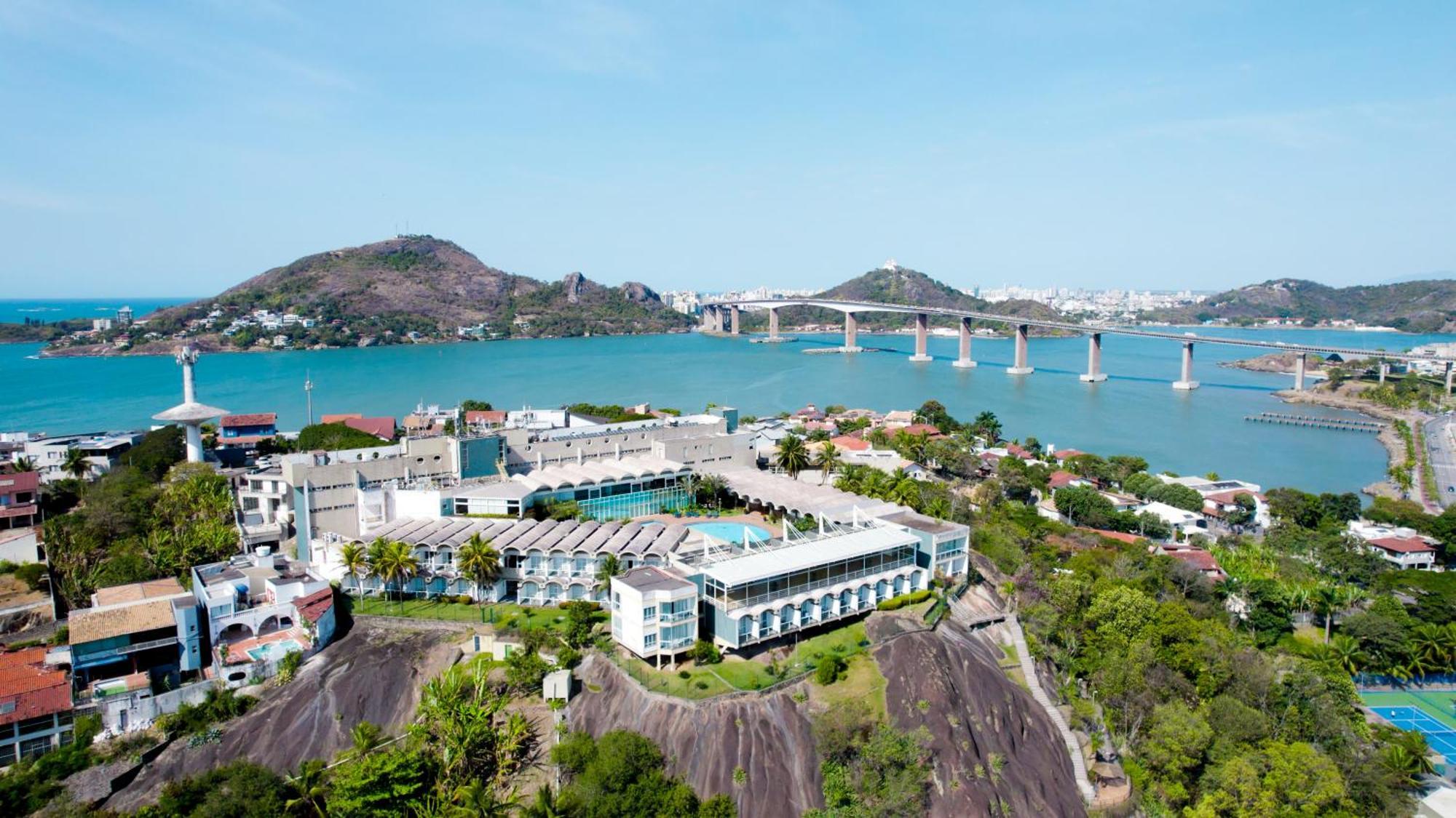 Hotel Senac Ilha Do Boi Vitória Dış mekan fotoğraf Aerial view of the hotel