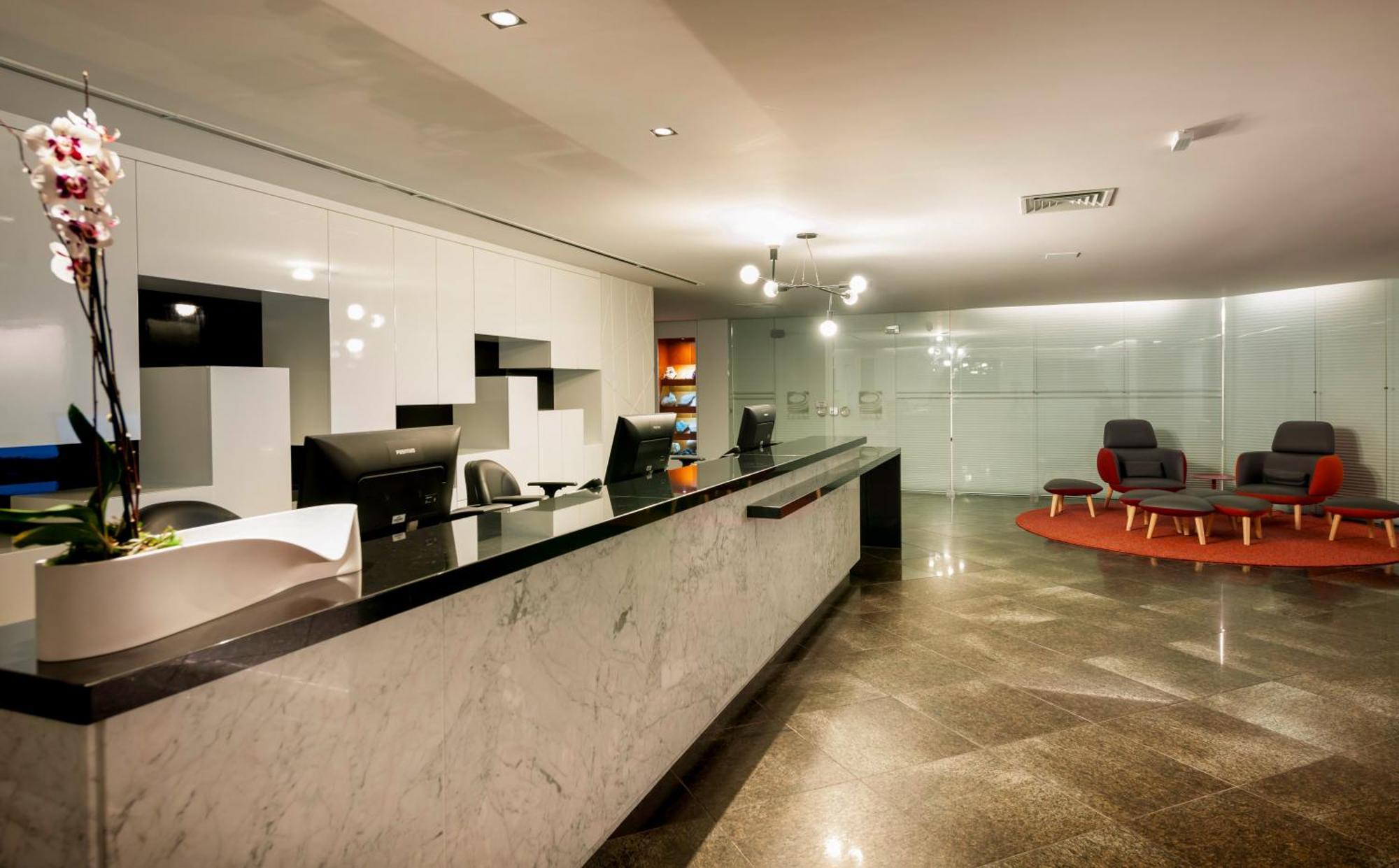 Hotel Senac Ilha Do Boi Vitória Dış mekan fotoğraf Reception area